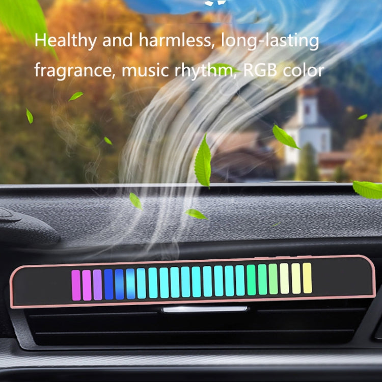 ZHT-YD002 Aromatherapy Lamp with 32 RGB lights, Bluetooth connectivity, and a soothing ocean scent, designed for car and home use.